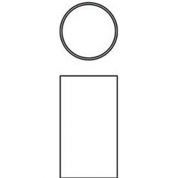 AQUALED2 S&M PRE-RECESSED TUBE UNV1OSRAM